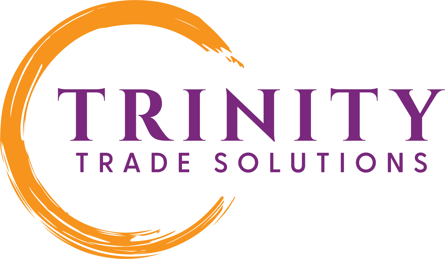 A logo of trinity trade solutions